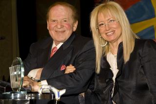 Sheldon y Miriam Adelson reciben Woodrow Wilson Awards